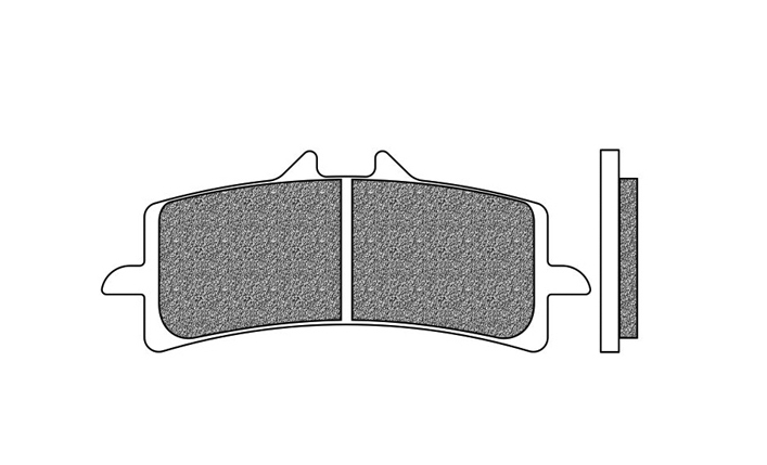 Newfren Brake Pad FD0415-R01 (Race Only)