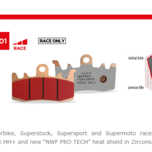 Newfren Brake Pad FD0415-R01 (Race Only)